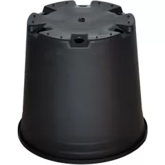 NurserySource 2 Gallon Black Grower Pot 1ea