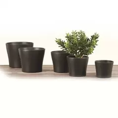 Scheurich 4.25" Anthracite 808/11 Planter