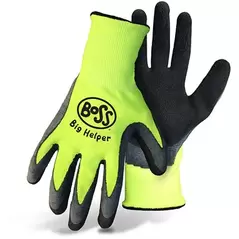 BOSS Kids HiVis Poly Knit Latex Palm