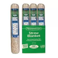 Pennington 4'x50' Straw Seed Starter Blanket Display Quarter Pallet