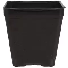 DILLEN DSQVP4PF/D 04.00 SQUARE PF PRESS FIT POT DEEP BLACK 450 PER CASE 54 CASES PER PALLET