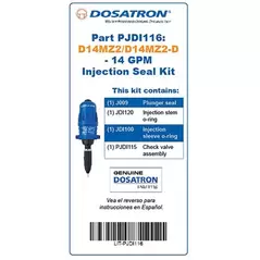 DOSATRON PJDI116MINI-H MAINTENANCE KIT FOR 14GPM