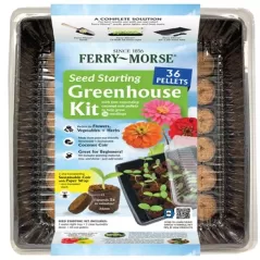 Ferry Morse Pellet Tray w/ 36 Pellets & Dome