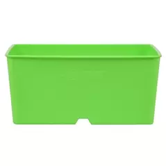 SunPack 5"x5" Heavy Duty Square Pot Green