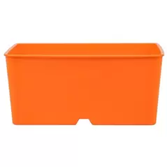 SunPack 5"x5" Heavy Duty Square Pot Orange