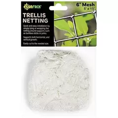 SunPack 5'x15' Woven Trellis Netting 6" Mesh