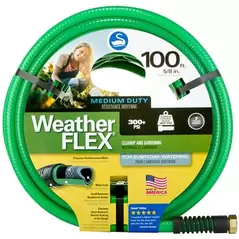 Swan 5/8"x100' WeatherFlex Medium Duty Hose