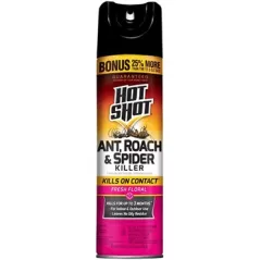 Hot Shot 17.5oz Ant Roach Spider Floral