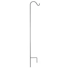 Panacea 84" Black Single Shepherds Hook