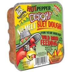 C&S 11.75oz Hot Pepper Delight No Melt Suet Dough