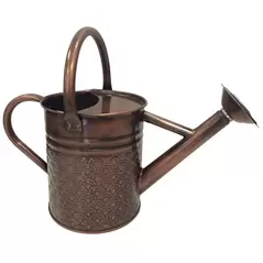 Gardener Select 4L 1.06G Watering Can Copper Finish Textured Pattern