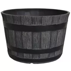 Gardener Select 12" Barn Whiskey Brl Round Planter 12/CS