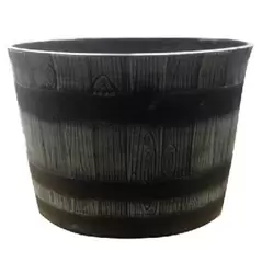 Gardener Select 14" Whiskey Brl Round Planter 12/CS