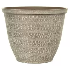 Grower Select 12.00 Ashbridges Planter Powdered Taupe 3gal 31/CS - 12in OD x 9.6in H