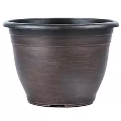 Grower Select 10.00 Tara Pot Copper Wash 6.5 Liter 1.72gal 48/CS - 10.83in OD x 7.68in H LF1102