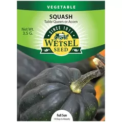 Squash, Table Queen Acorn - 3.5 grams