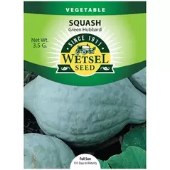 Squash, Improved Green Hubbard - 3.5 grams