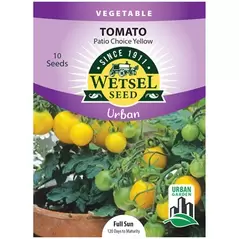 Tomato, Patio Choice Yellow - 10 Seeds