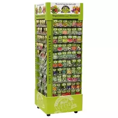 Wetsel 2400PKT Revolving 4 Panel Rack
