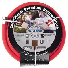 Dramm 5/8"x50' Premium Colorstorm Rubber Hose Red