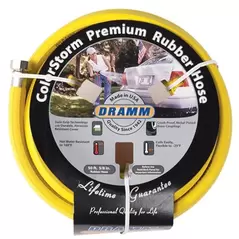 Dramm 5/8"x50' Premium Colorstorm Rubber Hose Yellow