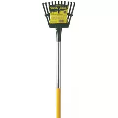 Flexrake Shrub Rake w/ 8" Flex-Steel Head 48" AlumiLite Handle