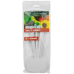 Luster Leaf 10pk 8" Tall T Labels