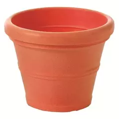 Tusco 24.5" Rolled Rim Planter Terra Cotta