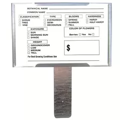 Colmet 7"x5" Plant Info Card 25pk