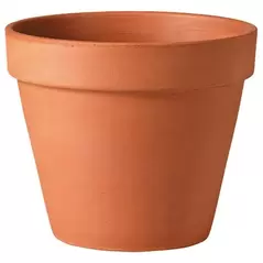 Deroma 2.8" Standard Pot Terra Cotta Clay Case Pack