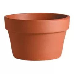 Deroma 10.6" Azalea Pot Terra Cotta Clay Case Pack