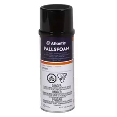 Atlantic DIY Black Waterfall Foam With Applicator Straw 12oz Black