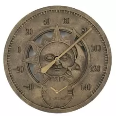 Headwind 12" EZ Read In/Out Clock Polyresin