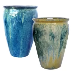 MCarr 12pc Tall Wide Mouth Jar Pallet Mixed Colors