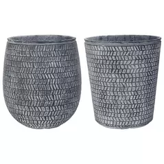 MCarr 36pc Mixed Planter Pallet Dark Gray