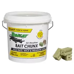 Motomco Tomcat Bait Chunx 4Lb Pail (4/Cs) All weather ( diphacinone )