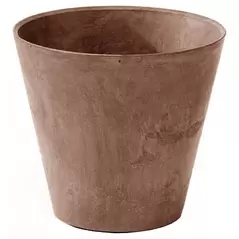 Artstone 6" Round Napa Planter Rust
