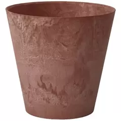 Artstone 10" Round Napa Planter Rust