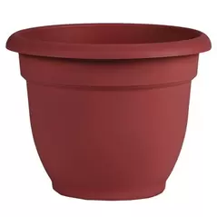 Bloem 12" Ariana With Grid Planter Burnt Red