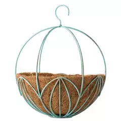 SuperMoss Large Leeds Sphere Basket Patina