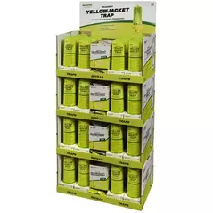 Rescue 84pc Yellowjacket Trap & Attractant Display