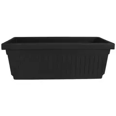 HC 18" Venetian Flower Box Black