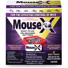 EcoClear 2pk MouseX Ready-to-Use Trays
