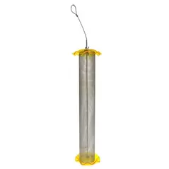 Friends of Flight 19" 3qt Nyjer Acrylic Feeder Yellow