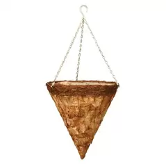 Braun 14" Cone Leaf Planter w/ Chain