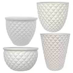 MCarr 26pc Diamond Planter Pallet White
