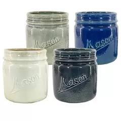 MCarr 18PC 5" Mason Jar Set