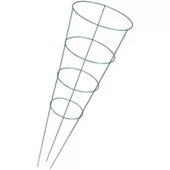 Midwest Wire Works 54" Heavy Duty Starbrite Green 4 Ring 3 Leg