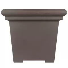 Tusco 20" Square Planter Espresso