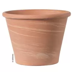 Deroma 9.8" Vasum Duo Grafite Clay